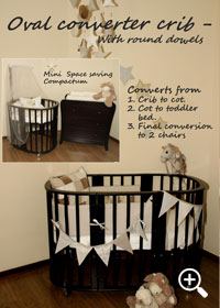Click to enlarge Oval Converter Crib