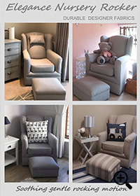 Click to enlarge Elegance Nursery Rocker